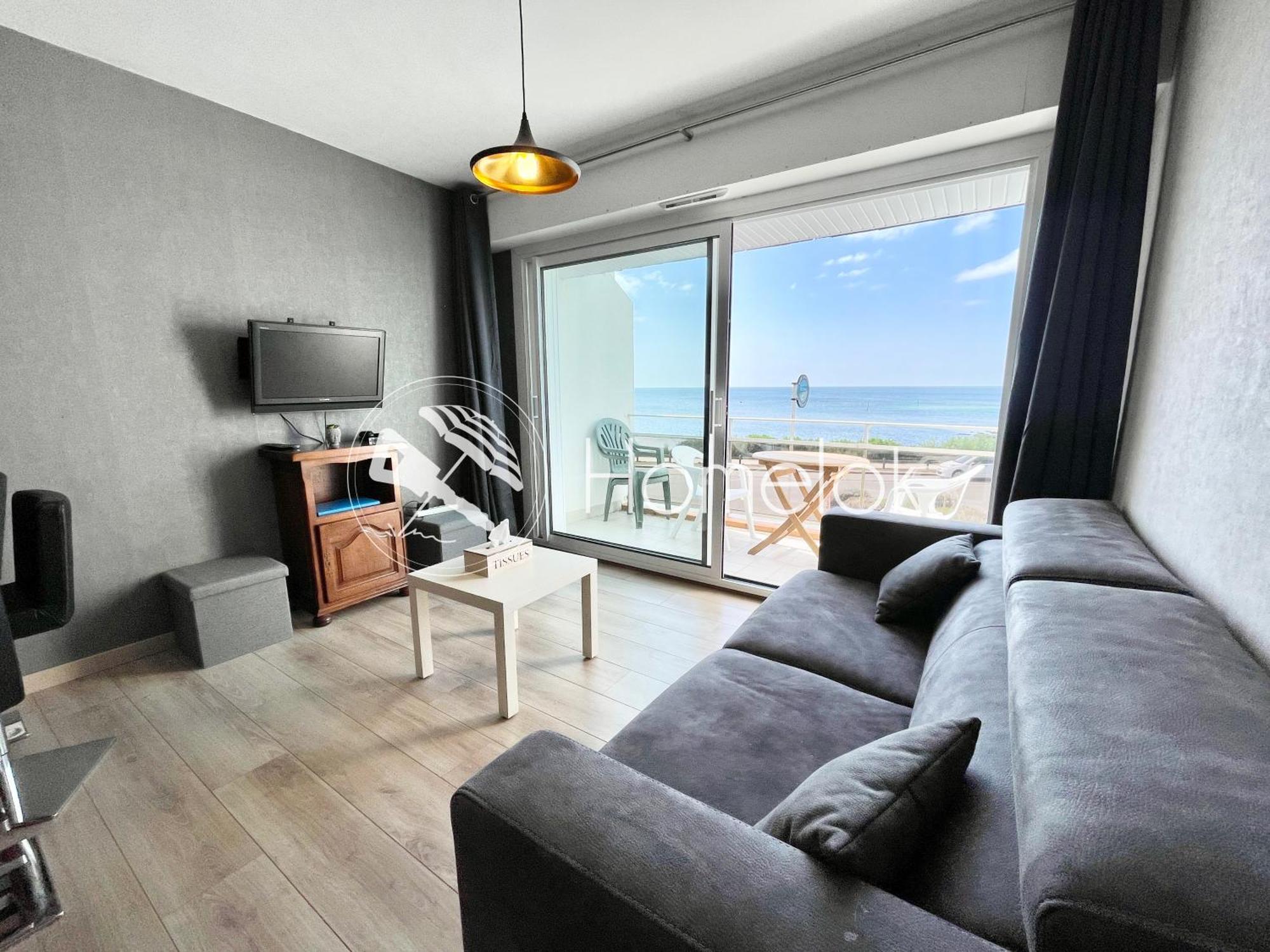 Bel Appartement neuf Hyper cosy Vue mer 180 Ploemeur Extérieur photo